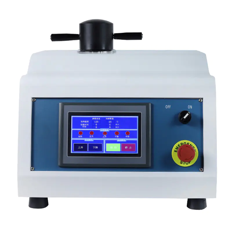 Fully Automatic Metallographic Specimen Mounting Machine ZXQ-1 With Water Cooling